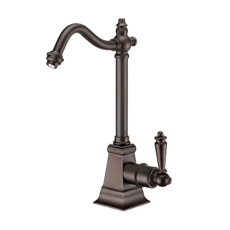 Whitehaus Point Of Use Cold Water Drinking Faucet W/Traditional Swivelspout, Brnz WHFH-C2011-ORB